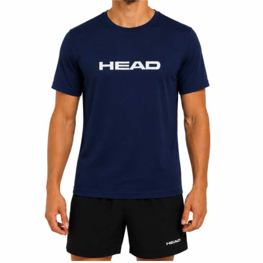Camiseta Head Masculina Ludo - Azul Marinho